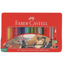 一個德國Faber-Castell 48色鉛筆組 產品示意圖