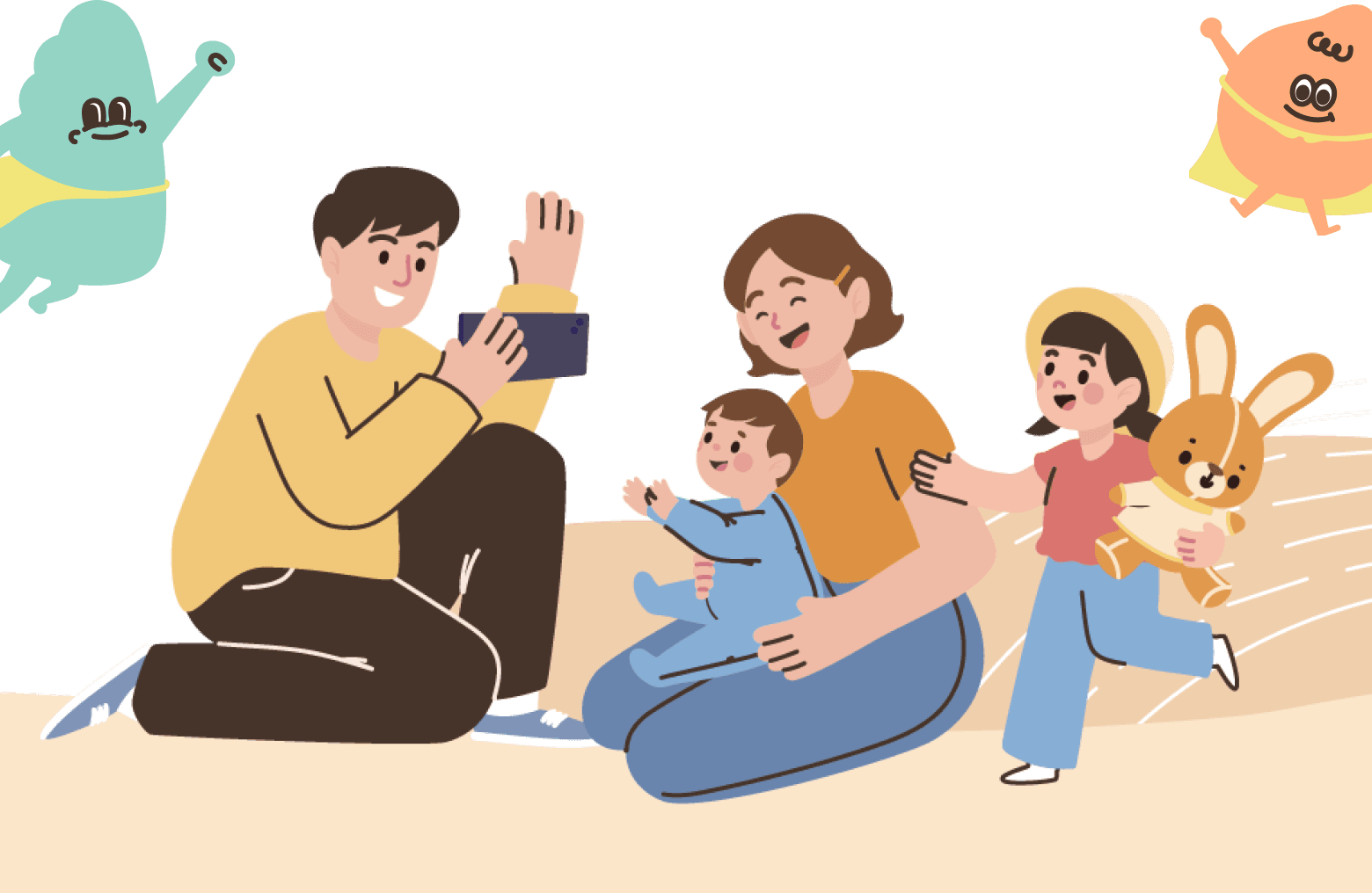 hero section decoration